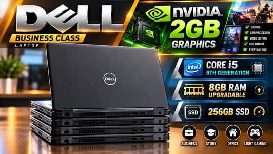 Dell Latitude 5490 Laptop Core i5 8th Gen with Nvidia 2GB Graphics