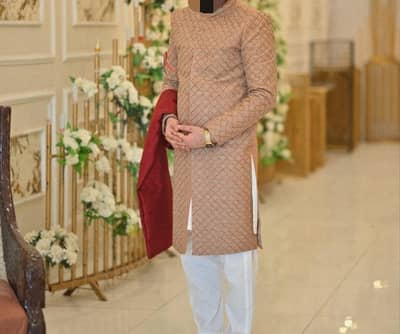 shairwani fully embroided