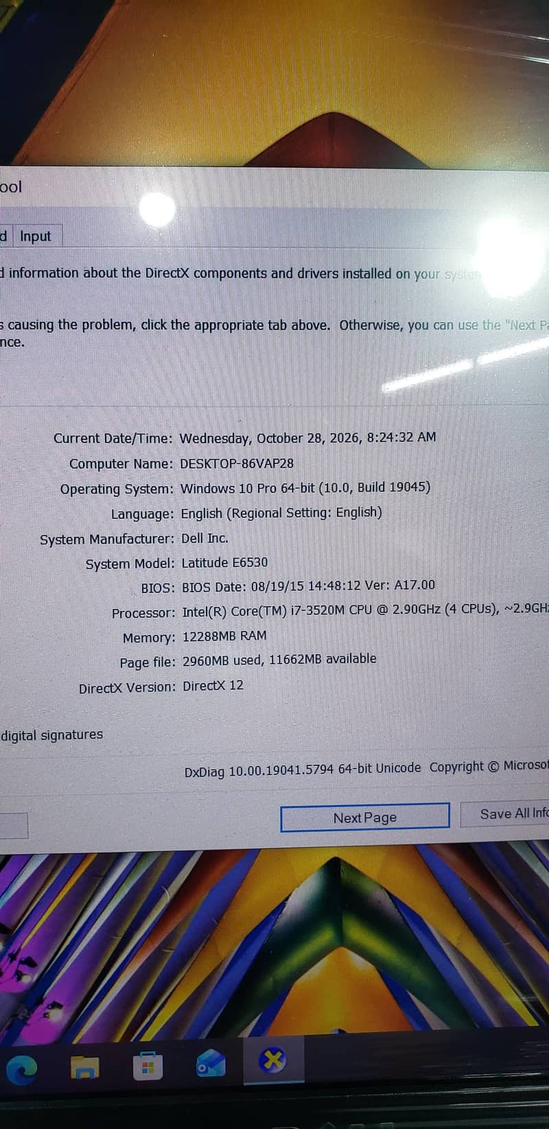 Dell LATITUDE E6530 7