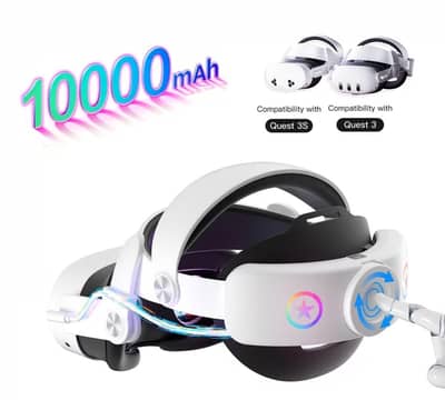 Meta Quest 3 Battery Head Straps | Halo | Elite | Quest 2 | VR