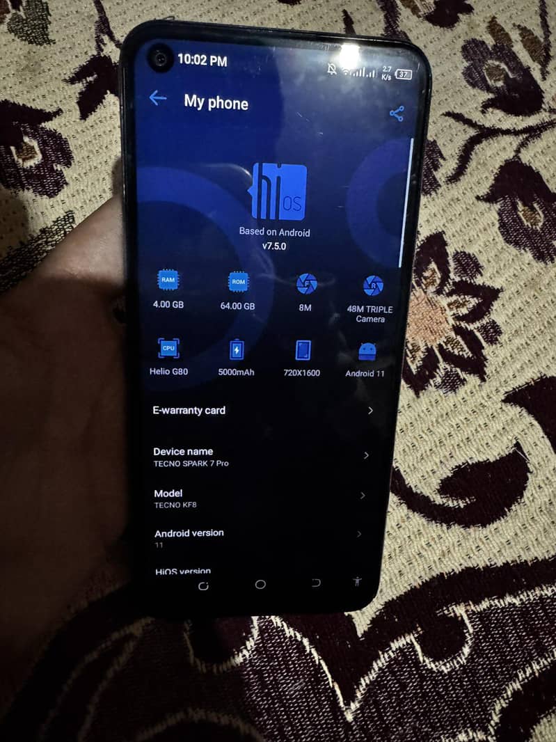 Tecno spark 7pro 5