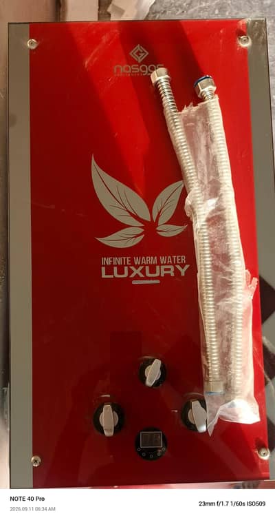 Brand new Nasgas geyser 10ltr crystal Natural gas for sale