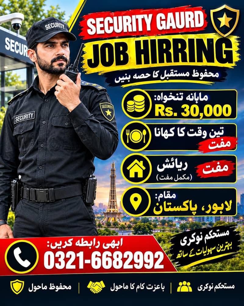 Security guards Job Avilable 0