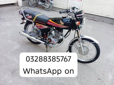 Honda125 CG bike motorcycle
