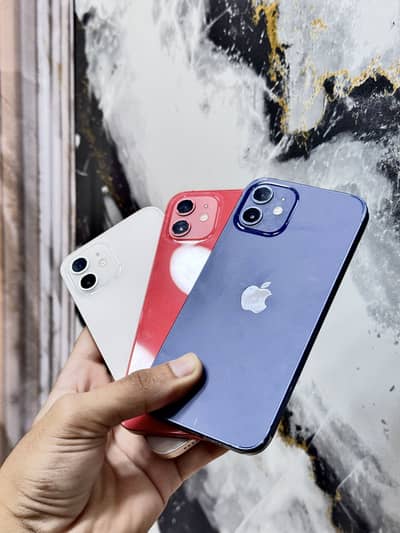 IPHONE 12 PTA APPROVED 128GB/256GB/256GB