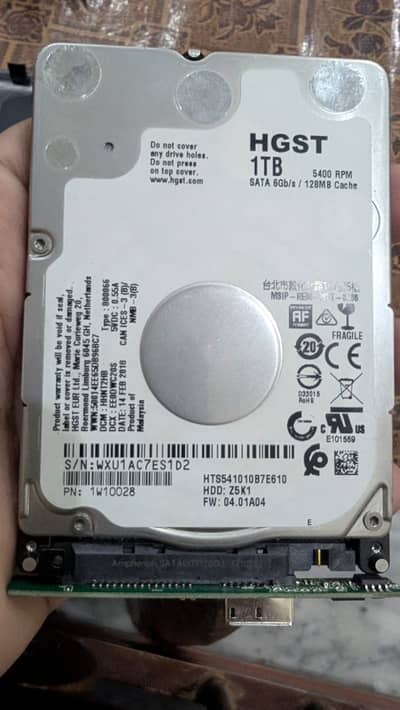 1TB Branded Hard Drive for Sale – Rs. 9,500