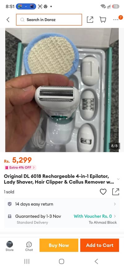 Darling LadsvHair remover
