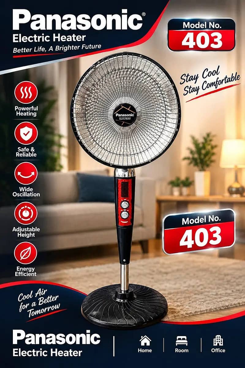 Panasonic Heaters Available 1