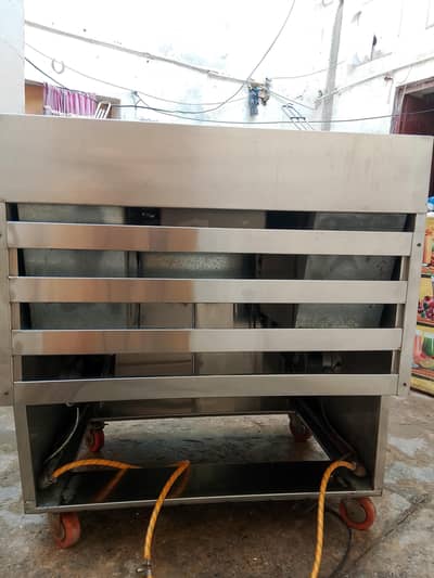 Commercial Double Deep Fryer 16+16 Liter for Sale