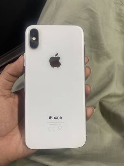 Apple iPhone X JV White colour 10/10 condition