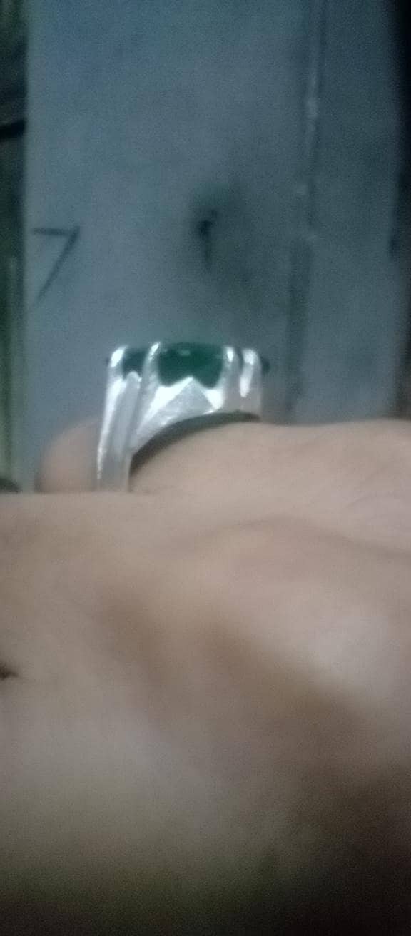 Chandi ring with stone 1
