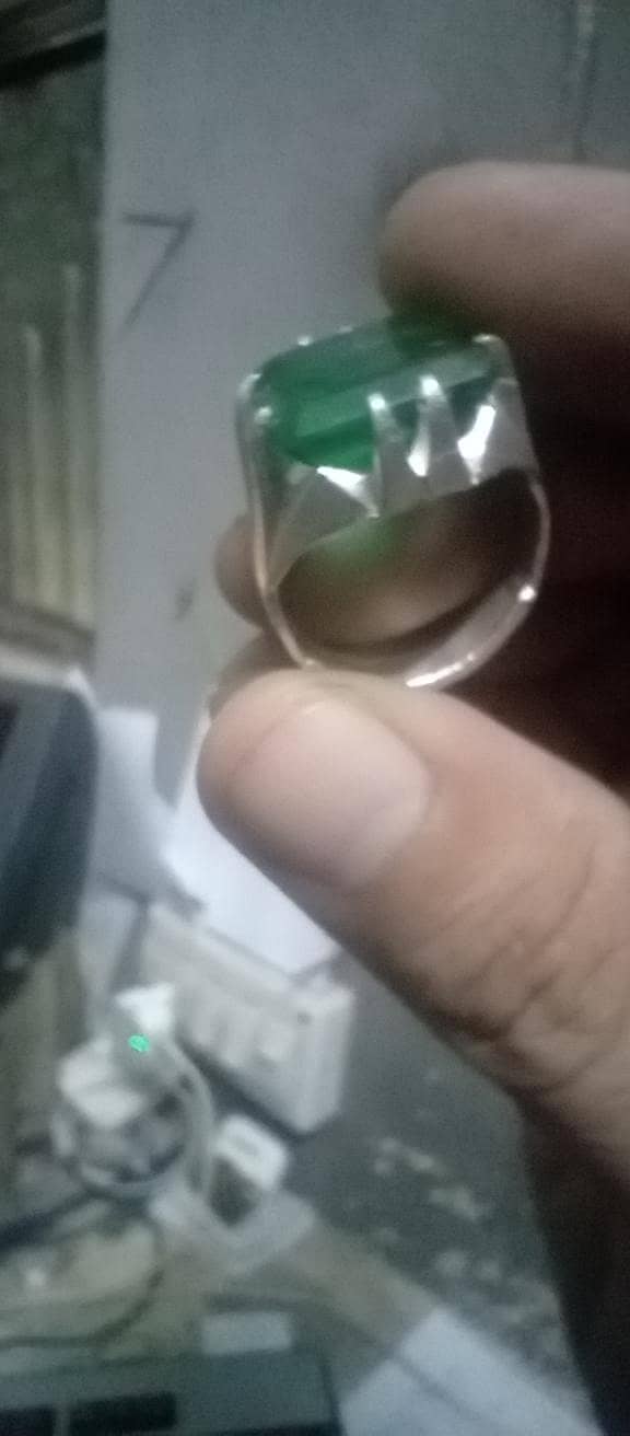 Chandi ring with stone 2