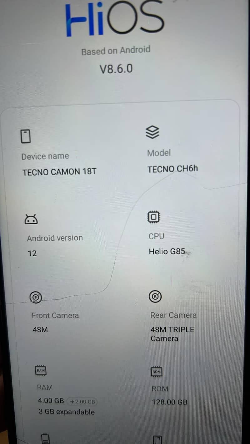 Tecno CAMON 18T 3