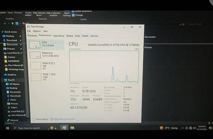 COMPUTER SET CORE i3 4TH GENERATION GAMING PC 2