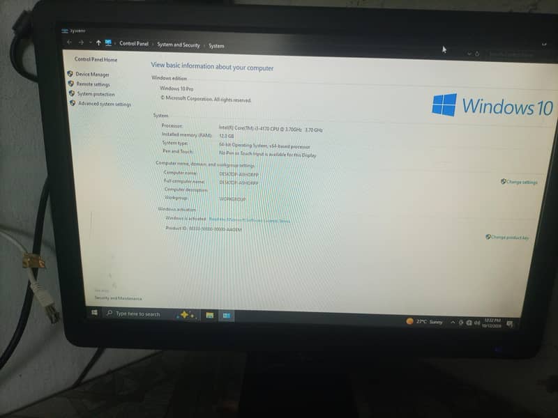 COMPUTER SET CORE i3 4TH GENERATION GAMING PC 7