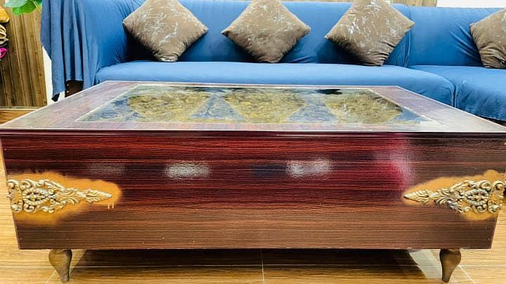 sofa set with table 3