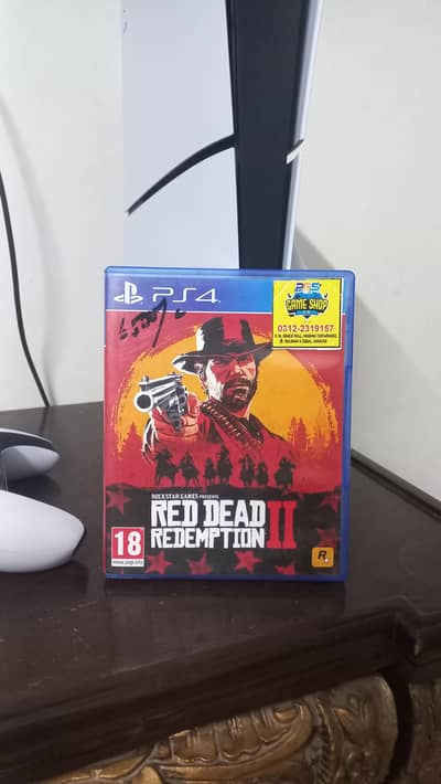 Ps4 disc Red Dead Redemption II