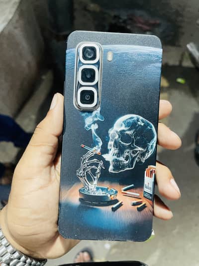 Infinix Hot 50 Pro with box and charger