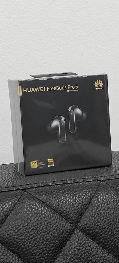 HUAWEI FreeBuds Pro 5 – Brand New, Sealed Box with Hi-Res Audio