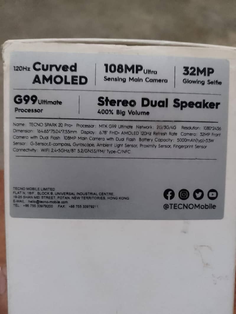 Tecno Spark 20 Pro Plus 9