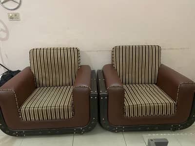sofa set for sale in Rasheeda abad good condition