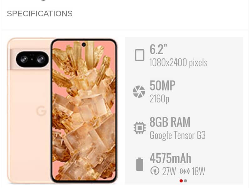 Google pixel 8 official approved 1