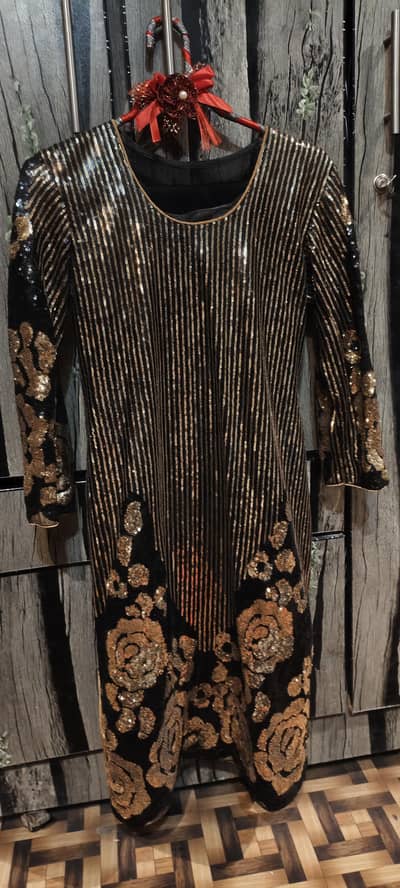New Condition One Time Used Fancy Shalwar Kameez