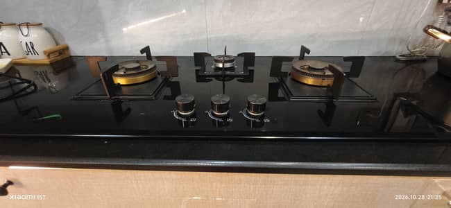builtin kitchen stove