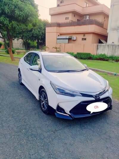 Toyota Corolla Altis 2022 Special edition with sunroof push-start.