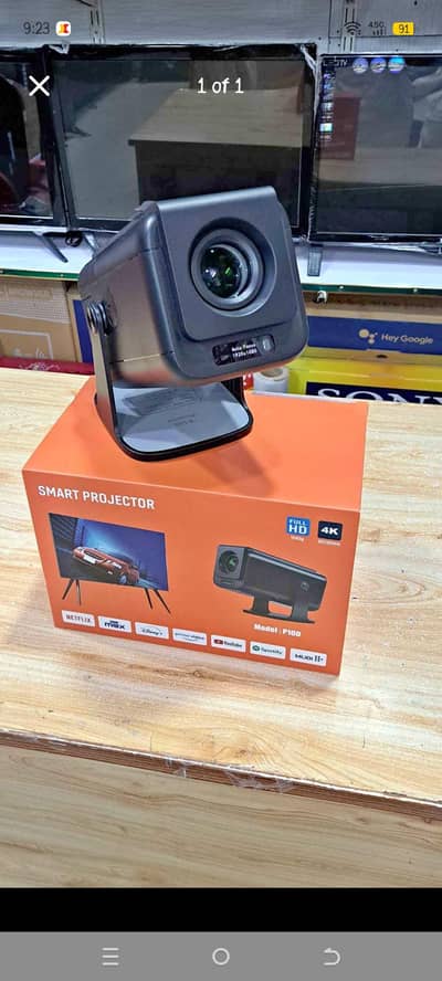 smart projector model p100