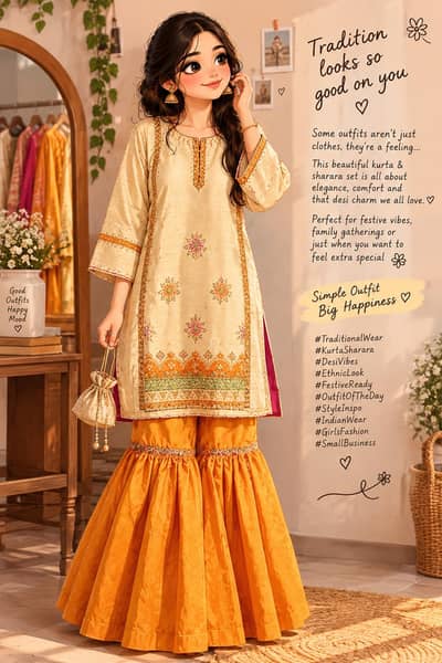 kurta sharara