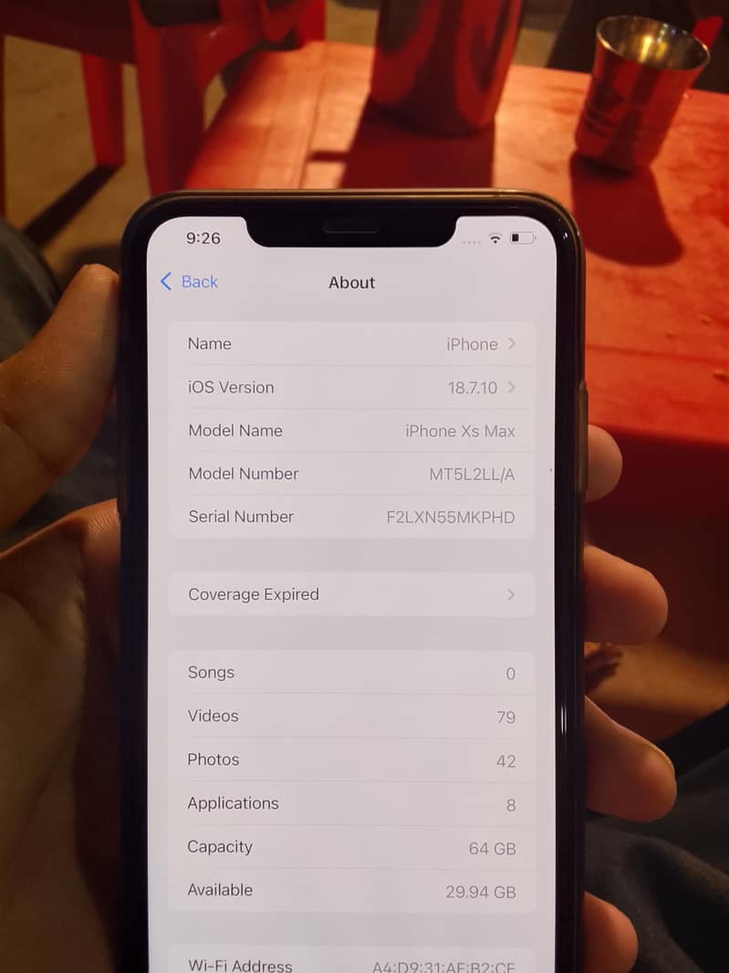 Apple iPhone XS Max 0