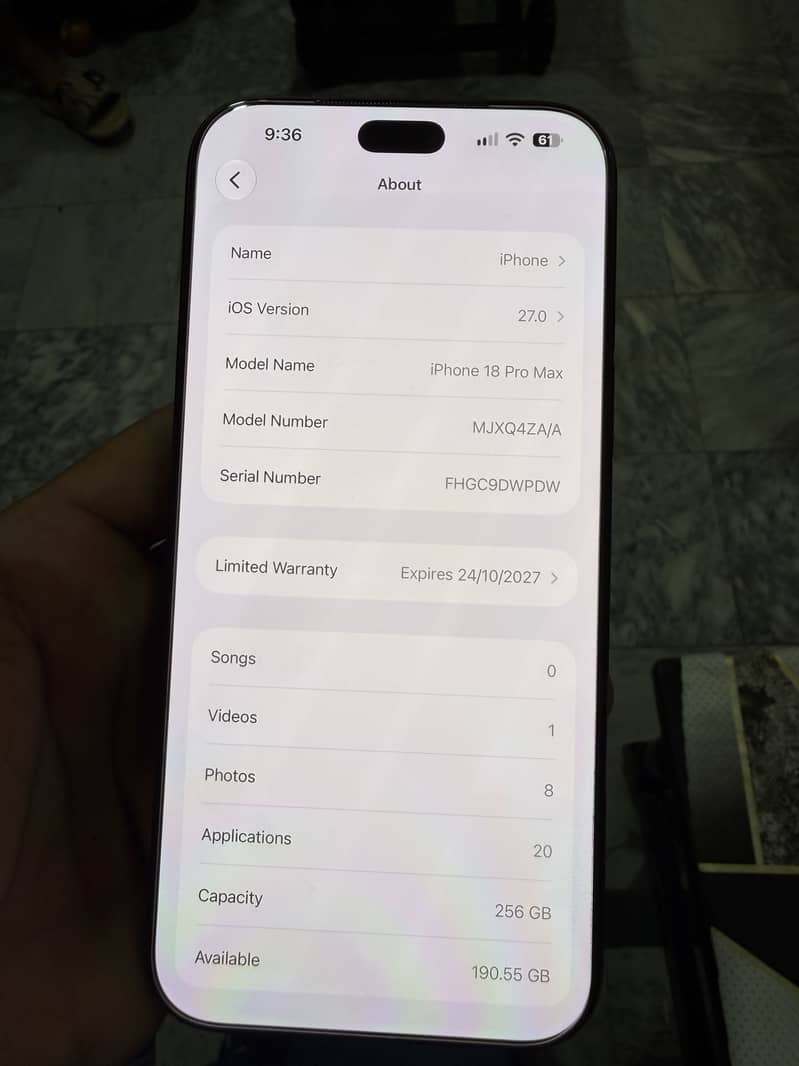 Iphone 18pro max 1