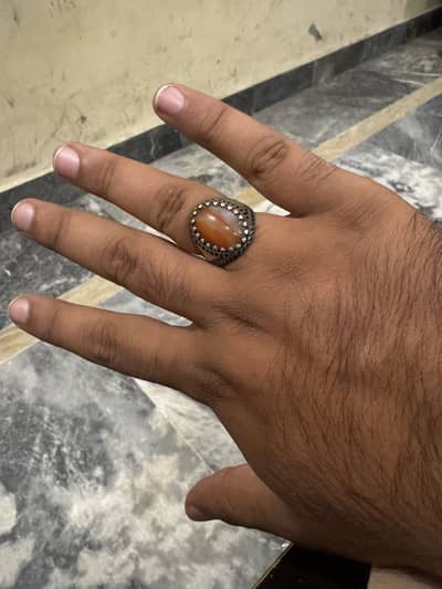 pure silver italian ring