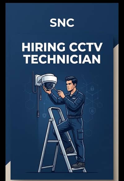 "Hiring CCTV Technician"