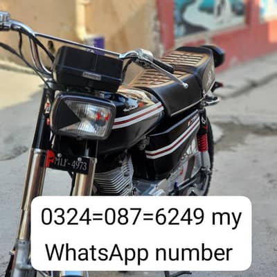 Honda CG 125 urgent for sale