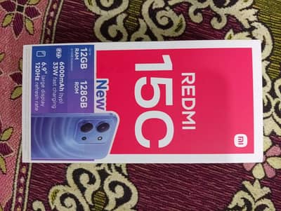 Xiaomi Redmi 15C | Brand New | 2 Weeks Used | Full Box Available