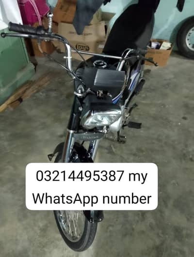 Honda CG 70 for sale document clear first owner