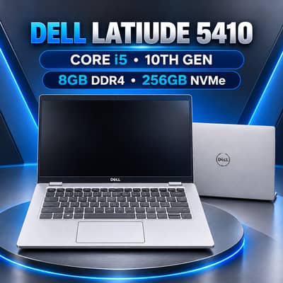 Dell 5410 Core i5 10 gen ! 8gb ddr4 ! 256 nvme ! laptop for sell