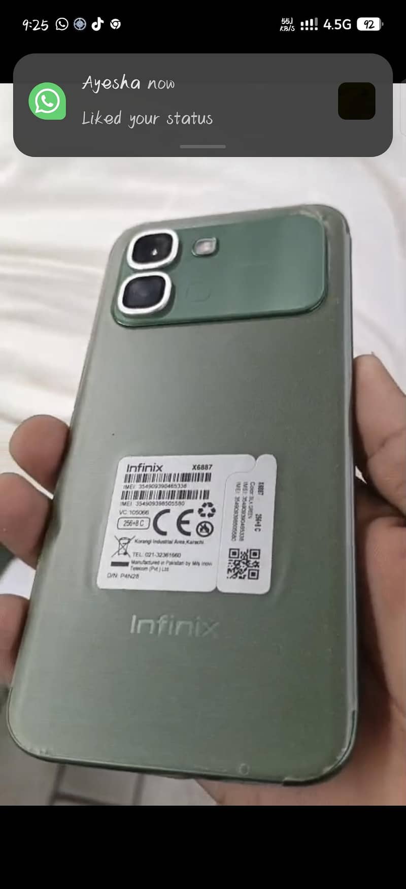Infinix Note Edgel 5