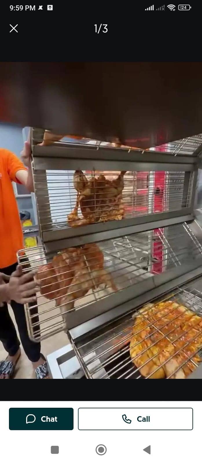 Chicken Rotatory Grill Machine 1