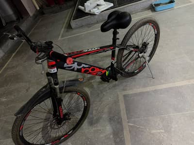 Black & Red Mountain Bicycle for Sale