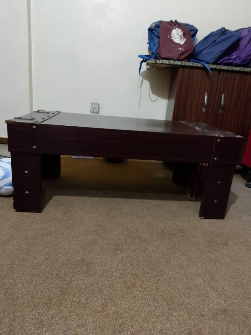 Rustic Wooden Coffee Table 1