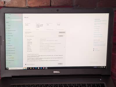 Dell laptop i7-7gernation