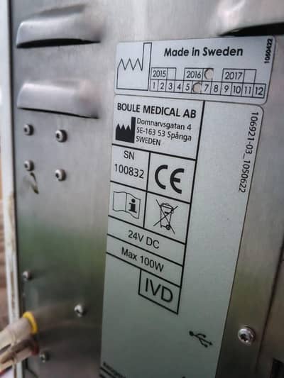 Medonic Haemotolgy M32 Swedish Technology