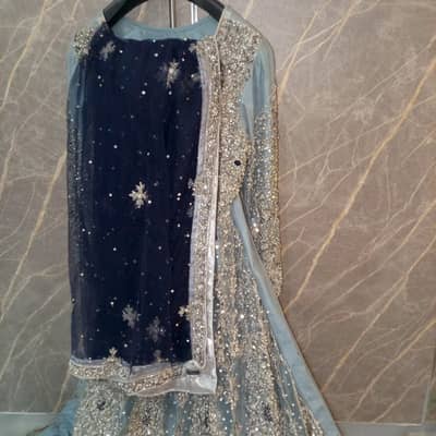 bridal dress new only one time use
