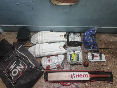 CRICKET KIT ONLY USE 5 TIME