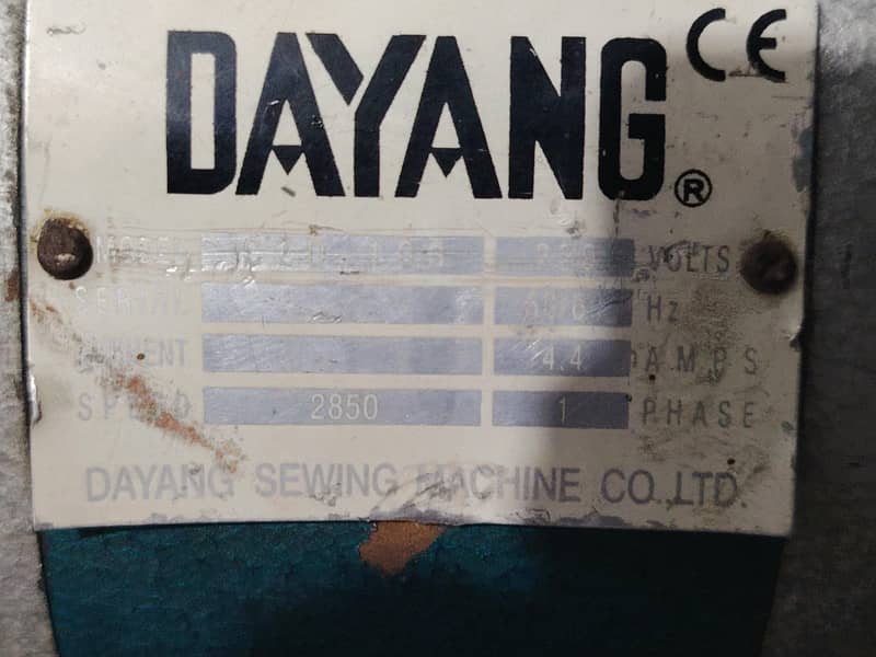 ڈایانگ (DAYANG) گارمنٹس کپڑا کٹر برائے فروخت 3