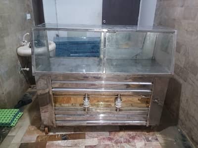 Stainless Steel Food Perp Counter