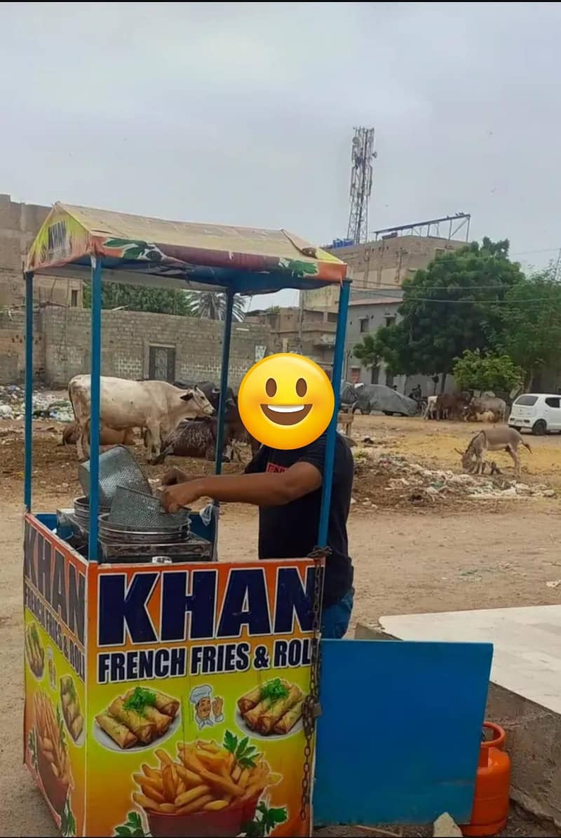 Fries Stall Setup 2